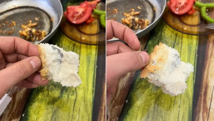 Ekmeğin içinde jilet çıktı: ‘Son anda fark ettim’