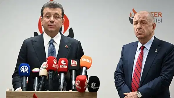Ekrem İmamoğlu’ndan Ümit Özdağ’a teşekkür