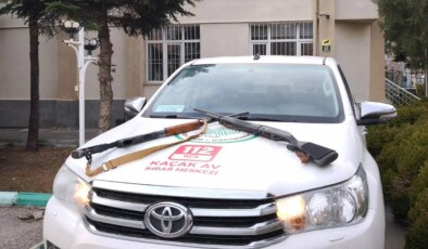 Erzincan’da yaban keçisi avlayan 3 kişiye ‘para’ cezası!