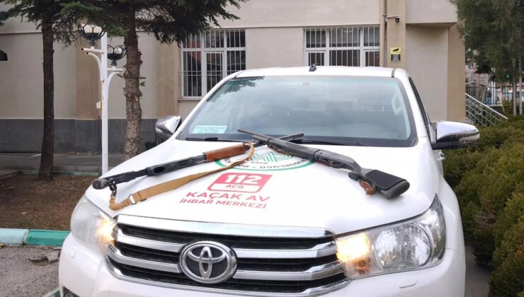 Erzincan’da yaban keçisi avlayan 3 kişiye ‘para’ cezası!