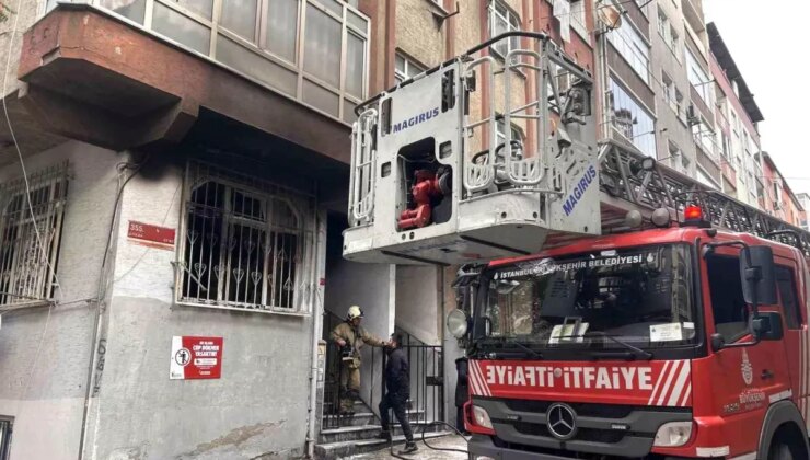 Esenler’de 5 yaşındaki çocuk çakmakla oynarken evi yaktı