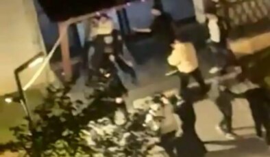 Esenyurt’ta gençler birbirine girdi, sokaklar savaş alanına döndü