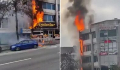 Esenyurt’ta işyeri yangını: Müdahale sürüyor!