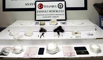 Esenyurt’ta uyuşturucu operasyonu
