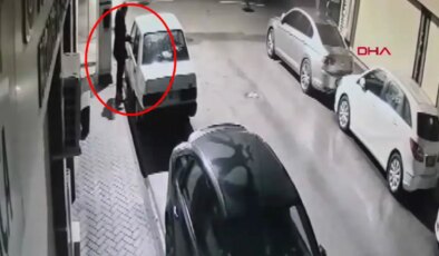 Eskişehir’de şaşırtan hırsızlık: Park halindeki otomobilin teybini 46 saniyede çaldı!