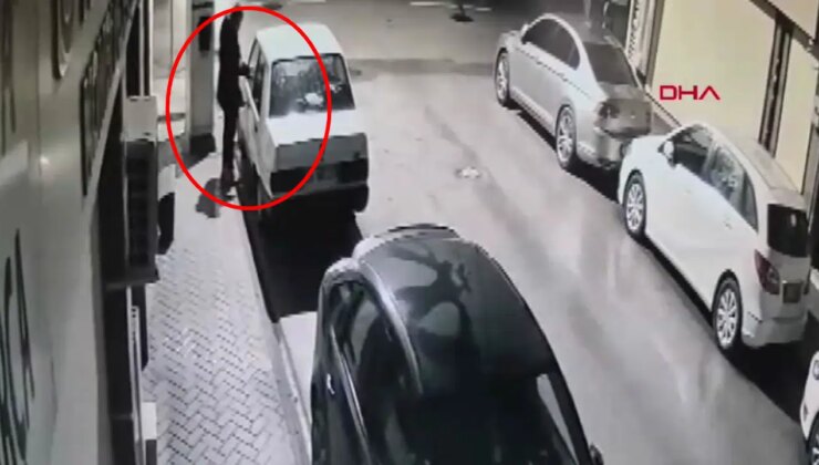 Eskişehir’de şaşırtan hırsızlık: Park halindeki otomobilin teybini 46 saniyede çaldı!
