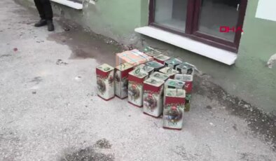 Firmaya teslim edeceklerdi: Bolu’da bin 500 litre sahte zeytinyağı ele geçirildi