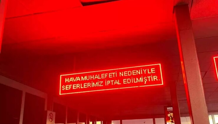 Fırtına nedeniyle Adalar’da vapur seferi durdu