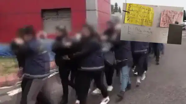 Fuhuş operasyonunda duvardaki yazılar pes dedirtti: ‘Polise ötersen…’