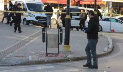 Fünyeyle patlatılan poşetten ayakkabı kutusu çıktı