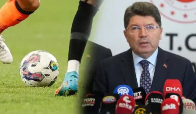 Futbolda bahis soruşturması genişledi… Adalet Bakanı Tunç’tan ilk açıklama: ‘Soruşturmanın seyrini takip edeceğiz’