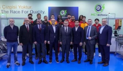 Galatasaray MCT Technic’ten, MCT Technic fabrikasına ziyaret