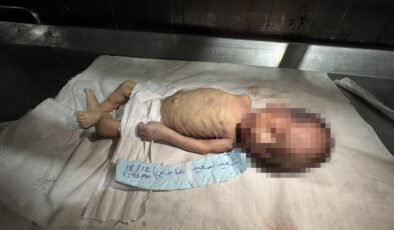 Gazze’de 29 günlük bebek soğuktan hayatını kaybetti