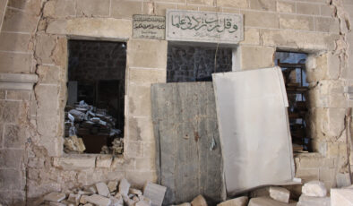 Gazze’nin en eski camisi Büyük Ömer Camii’nde restorasyon başladı