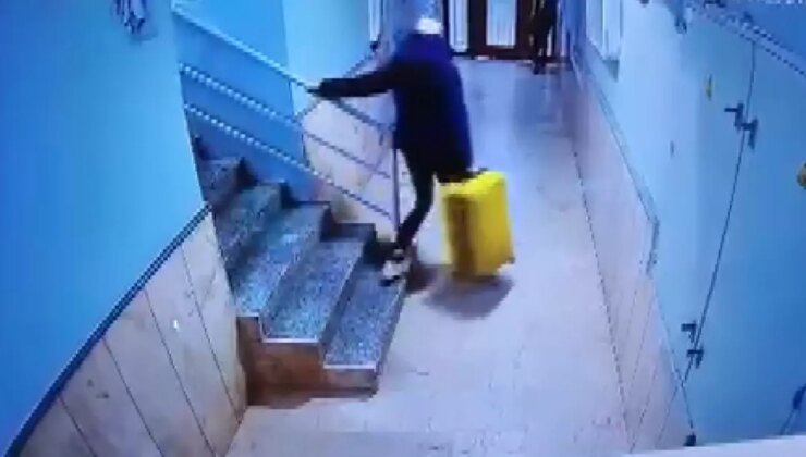 Güllü’nün kızının bavulla evden çıktığı anlar