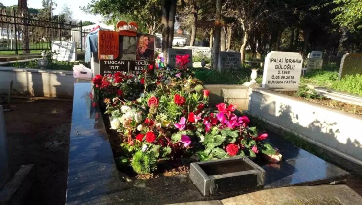 Güllü’nün mezarı gül bahçesine döndü
