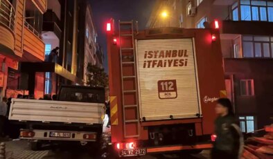 Güngören’de binadaki patlamada yaşlı çift yaralandı