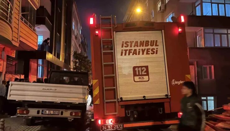 Güngören’de binadaki patlamada yaşlı çift yaralandı