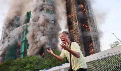 Hong Kong’daki konut yangınında ağır bilanço
