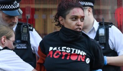İngiltere’de Filistin destekçilerine yönelik gözaltılar arttı