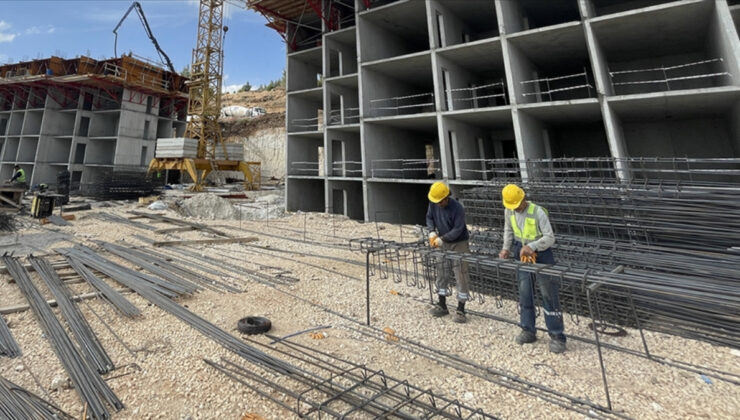 İnşaat sektöründe çalışan sayısı 2 milyonu aştı