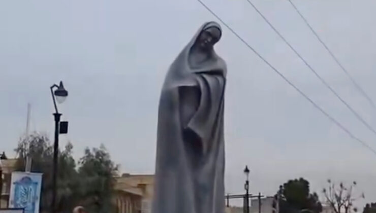 İran’da Hz. Fatıma’nın heykeli dikildi
