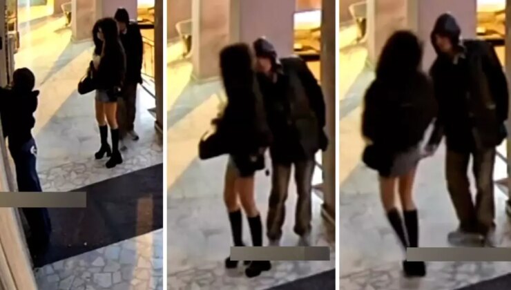 İş yerine girmeye çalışan kadını elle taciz etti