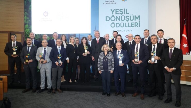 İSO Yeşil Dönüşüm Ödülleri sahiplerini buldu