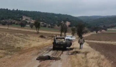 Isparta’da vahşet! Yanan otomobilin yanında başsız erkek cesedi bulundu!