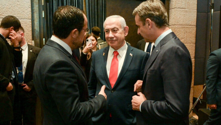 İsrail, Yunanistan ve GKRY arasında üçlü zirve düzenlendi