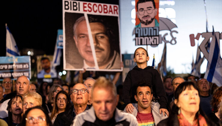 İsrail’de hükümet karşıtı protesto düzenlendi