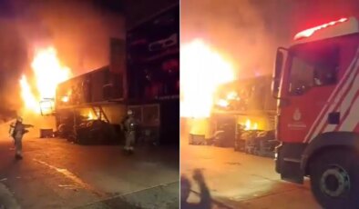 İstanbul Başakşehir’de sanayi sitesinde yangın… Ölü ve yaralı var!