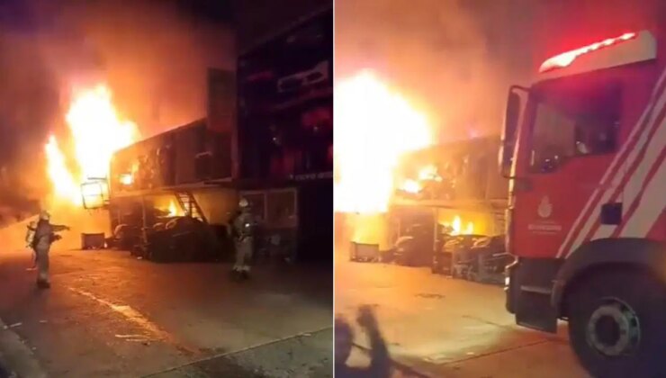 İstanbul Başakşehir’de sanayi sitesinde yangın… Ölü ve yaralı var!