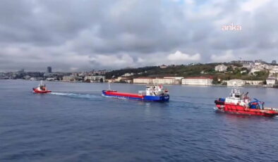 İstanbul Boğazı gemi arızası: SEA ARIES, Ahırkapı’ya demirletildi