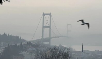 İstanbul Boğazı ve çevresinde sis etkili oldu