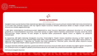 İstanbul Erkek Lisesi’ndeki kavga ile ilgili 20 öğrenciye disiplin cezası