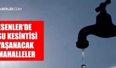 İstanbul ESENLER su kesintisi! 20-21 Aralık İSKİ Esenler su kesintisi ne zaman bitecek, sular ne zaman gelecek?