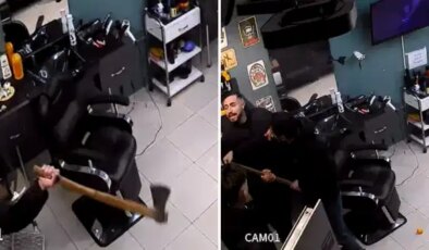 İstanbul Kağıthane’de dehşet anları… Baltayla kuaförü basıp klimayı patlattı: ‘Bizi kesmeye mi gelmiş bilmiyorum!’