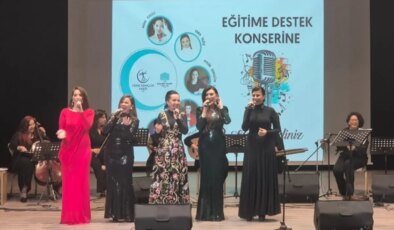 İstanbul’da “Eğitime Destek Gecesi” konseri düzenlendi