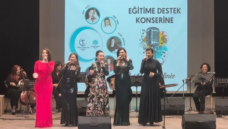 İstanbul’da “Eğitime Destek Gecesi” konseri düzenlendi
