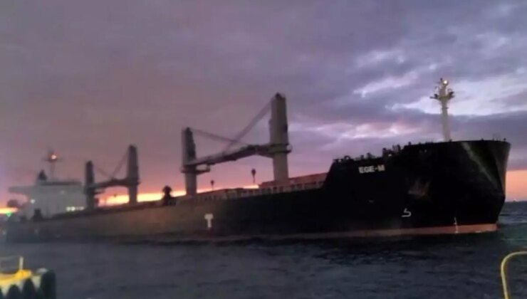 İstanbul’da facianın eşiğinden dönüldü: Sürüklenen kuru yük gemisi son anda durdu