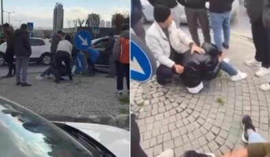 İstanbul’da gasp anları: Kaçan 2 şüpheliyi yurttaşlar yakaladı!