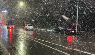 İstanbul’da kar yağışı başladı