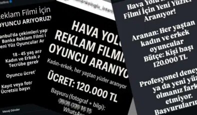 İstanbul’da ‘oyuncu yapacağız’ vaadiyle onlarca kişiyi dolandırdılar: ‘Bölüm başı 140 bin lira para alacaksın’ demişler
