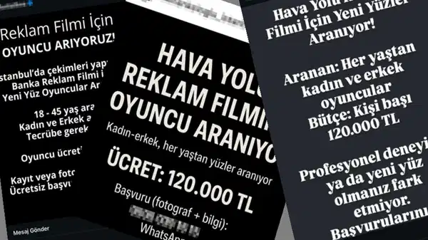 İstanbul’da ‘oyuncu yapacağız’ vaadiyle onlarca kişiyi dolandırdılar: ‘Bölüm başı 140 bin lira para alacaksın’ demişler