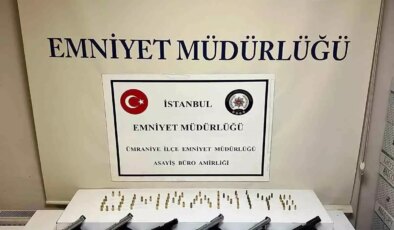 İstanbul’da yasa dışı silah ticareti operasyonu: 1 şüpheli yakalandı