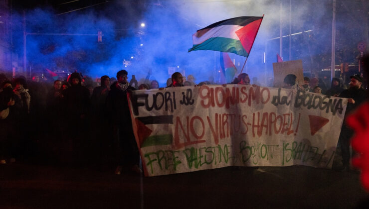 İtalya’da İsrail takımı Hapoel Tel Aviv protesto edildi