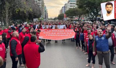 İzmir’de ödeme isyanı: ‘Çıplak maaşa çıplak yürüyüş’