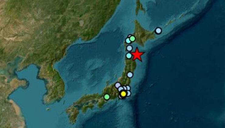 Japonya 7.2 büyüklüğünde depremle sarsıldı