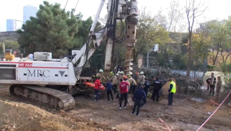 Kadıköy’de inşaat şantiyesinde işçi çukura düşerek yaralandı